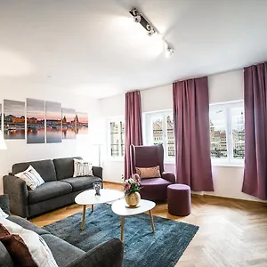Familienapartment Mit Blick Zur Frauenkirche Drážďany
